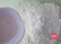 大米粉松糕的做法图解2