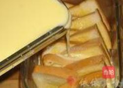 提子吐司蛋奶布丁的做法图解8