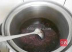紫米红枣粥的做法图解4