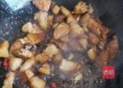 豇豆干焖肉的做法图解10