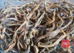 豇豆干焖肉的做法图解1