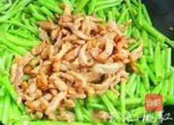 空心菜梗炒肉丝的做法图解5