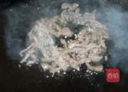 咸菜西芹炒牛肉的做法图解5