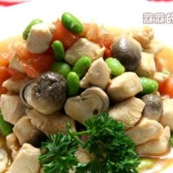 四彩鸡丁的做法[图]