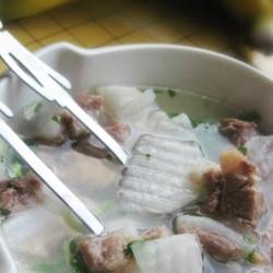 白萝卜排骨汤的做法[图]