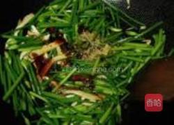 香干鸡丝炒蒜苗的做法图解9