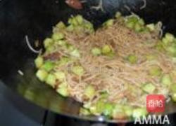 耗油鸡丝炒米粉的做法图解9