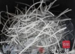 黄豆芽炒粉的做法图解6