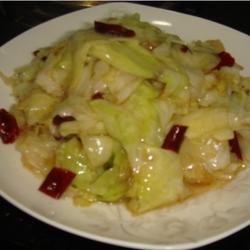 呛炒包菜的做法[图]