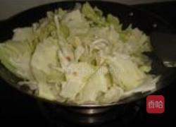 呛炒包菜的做法图解5