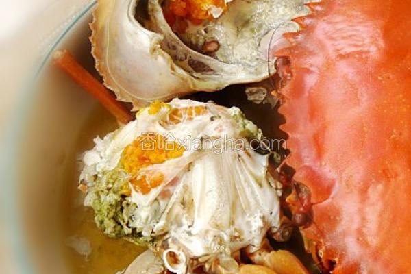 清蒸膏蟹