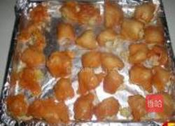 菜花拱肉的做法图解5