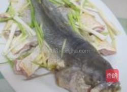 豉油蒸黄鱼的做法图解5