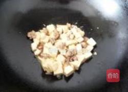 香菜肉末豆腐的做法图解7