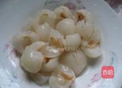 苋菜荔枝的做法图解2