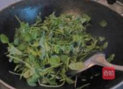 苋菜荔枝的做法图解3