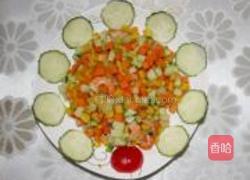 五彩虾丁的做法图解10
