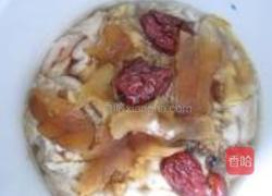 天麻蒸猪脑的做法图解4