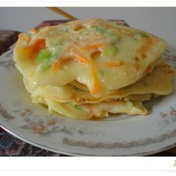 胡萝卜蔬菜饼的做法[图]