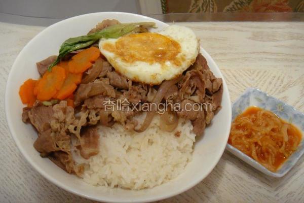 加料招牌牛肉饭