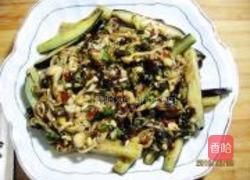 剁椒金针蒸茄条的做法图解6