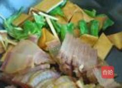 腊肉炒香干的做法图解9