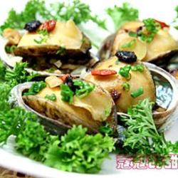 火腿蒸鲜鲍的做法[图]