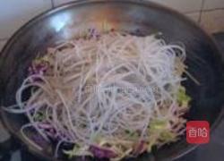 家常炒粉丝的做法图解5