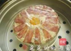 腊肠蒸鸡豆腐的做法图解7