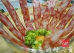 腊肠蒸鸡豆腐的做法图解3