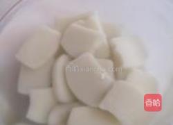 酒酿煮年糕的做法图解2