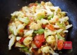 丝瓜烧菜花的做法图解7