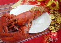 蒜蓉开背蒸龙虾的做法图解10