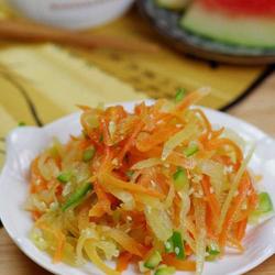 炝拌双丝的做法[图]