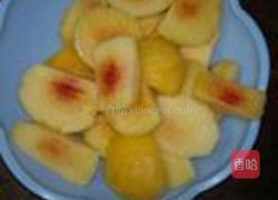 糖水黄桃的做法图解2