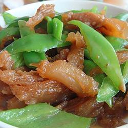 青椒炒牛筋的做法[图]