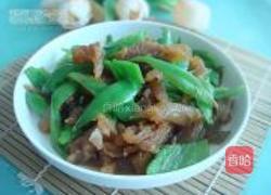 青椒炒牛筋的做法图解6