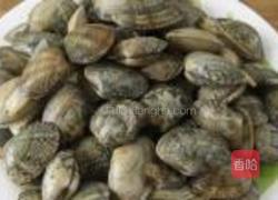 清煮花蛤的做法图解1