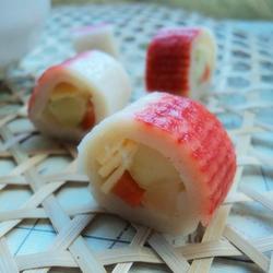 蟹肉小卷寿司的做法[图]