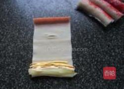 蟹肉小卷寿司的做法图解10
