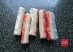 蟹肉棒沙拉酱寿司的做法图解8