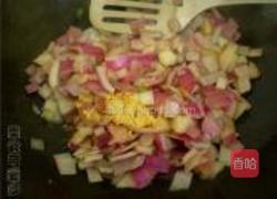 洋葱西红柿鸡蛋浇饭的做法图解4