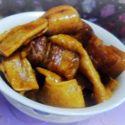 千张结烧肉的做法[图]