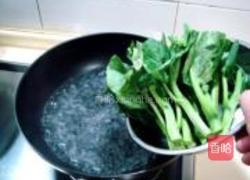 蒜蓉炒芥兰的做法图解2