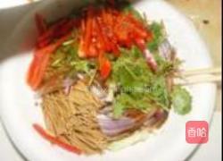 凉拌豆腐丝的做法图解5