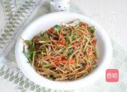 凉拌豆腐丝的做法图解6