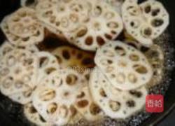 糖醋藕片的做法图解7