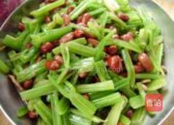 芹菜拌花生米的做法图解7