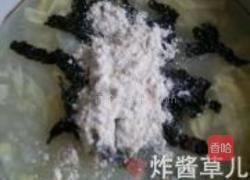 海苔蛋花粥的做法图解8