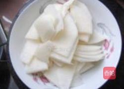 清炒沙葛片的做法图解1
